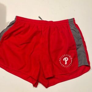Philadelphia Phillies running shorts from Pink by Victoria’s Secret